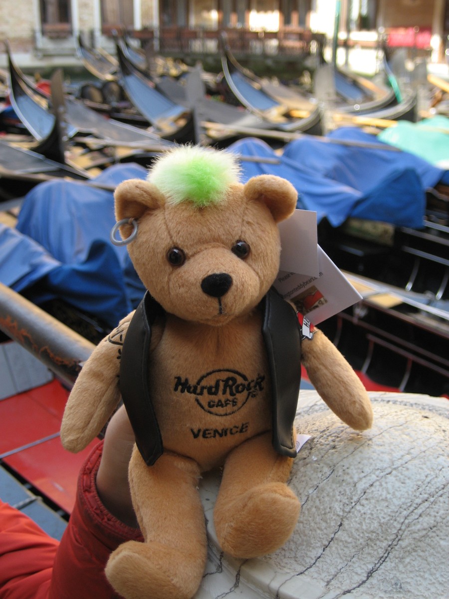 OSO PUNKY DE HARD ROCK CAFE, VENECIA | eBay