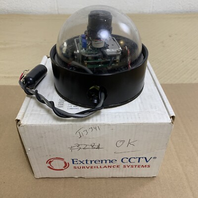 EXTREME CCTV EX46 Hi Impact Dome CAM *No Ring/Blk Dome Piece **READ DESCRIPTION*