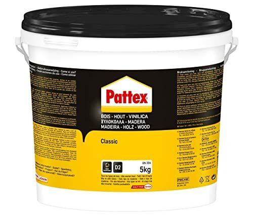 Colle à bois Pattex Classic pour fixer sans trace les chaises cassées