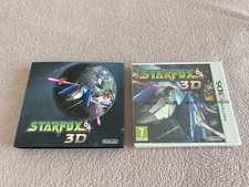 Image of Starfox 64 3D Nintendo 3ds Game First Print New Sealed Rare + Bonus Slipcase.