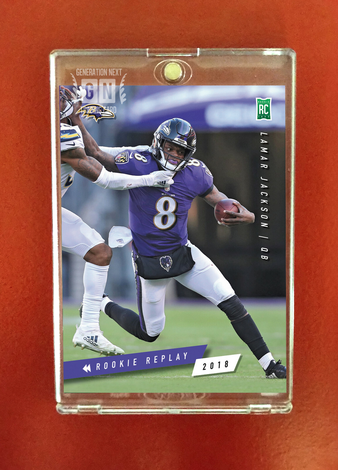 Lamar Jackson / Baltimore Ravens RC / Rookie Replay 2018 / Generation Next