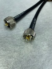 PL-259 UHF Male to PL-259 UHF Male RG8X Low Loss Coax Cable Pick Lot Length USA