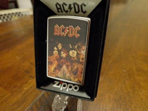 AC/DC HIGHWAY TO HELL ZIPPO LIGHTER MINT IN BOX