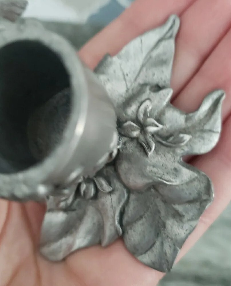 Vintage 1990 Seagull Pewter Canada Etain Zinn Hummingbird