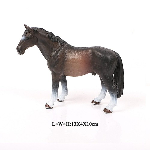 Realistic Animal Horse Models Action & Toy Figures Solid Emulation arabian Horse - Picture 38 of 53