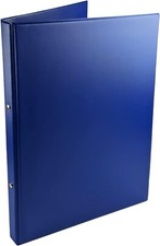 1 raccoglitore ad anelli, formato DIN A4, blu scuro, a 2 anelli, formato A4