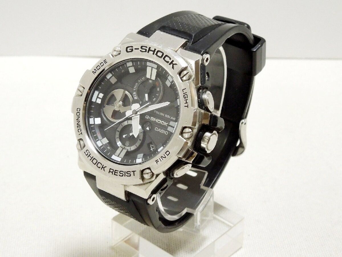 Casio G-Shock GST-B100-1AJF Radio Solar used japan