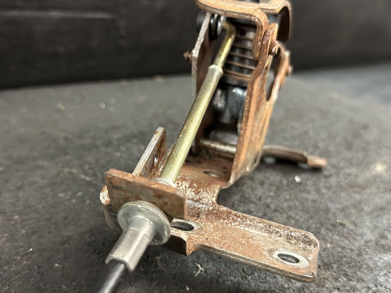 1989 CHRYSLER TC MASERATI FLOOR SHIFT GEAR SELECTOR SHIFTER W/ CABLE