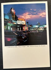 art postcard os Davis Cone 1988 OK Harris gallery invitation