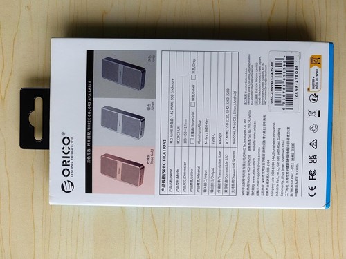 ORICO M.2 NVME SSD Gehäuse 40 Gbps PCIe3.0x4 USB C Adapter für Thunderbolt 3/4 - Bild 42 von 69