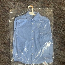 Blue Boys Dress Uniform Long Sleeved Shirt Cat  Jack Size S Small 6  7 New