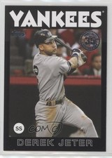2021 Topps 1986 Baseball 35th Anniversary Black 146/299 Derek Jeter HOF 1e15