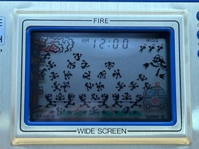 Nintendo Game & Watch FIRE Wide Screen FR-27 1981 New Old Stock
