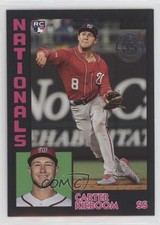 2019 Topps Update 1984 Topps Baseball Black 190/299 Carter Kieboom #84-14 0y89