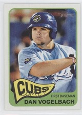 2014 Topps Heritage Minor League Edition Daniel Vogelbach Dan Vogelbach #63 3d5