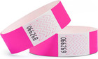 100 Stück Einlassbänder 19 x 254 mm, Neonpink