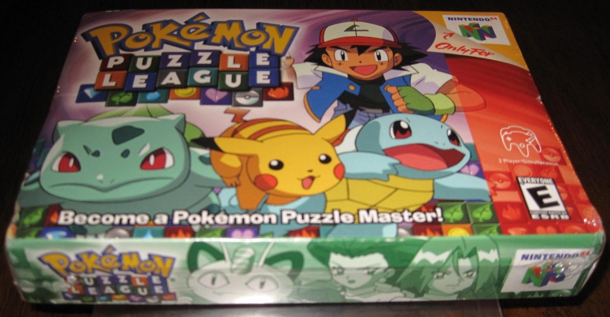 Pokemon Puzzle League N64 Nintendo 64 NEW Factory Sealed