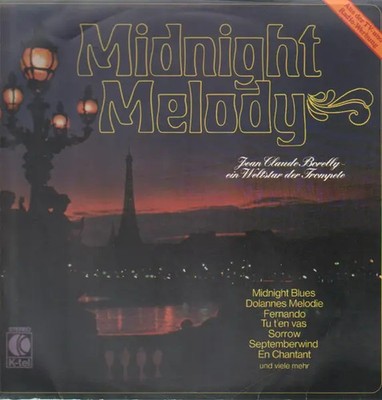 Jean-Claude Borelly Midnight Melody NEAR MINT K-Tel Vinyl LP