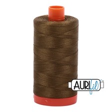 Dark Olive 4173  50wt Large Spool 1300M / 1422Y  Aurifil
