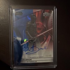 Topps Star Wars Chrome Black Marrok Autograph Card Signed by Paul Darnell /99