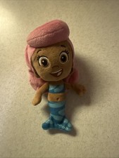 Nick Jr Bubble Guppies Molly Plush Doll Blue Tail Pink Hair 7in