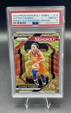 2024 Panini Prizm Monopoly WNBA Alyssa Thomas #WNBA10 Milli Gold Wave Prizm /10