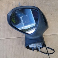 SEAT IBIZA MK4 6J PASSENGER/LEFT SIDE ELECTRIC WING DOOR MIRROR LW7Z TRACK GREY