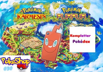 Kompletter Pokedex | Pokemon Karmesin/Purpur