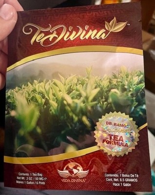 Vida Divina TeDivina - Dr. Ramos Entgiftung & Gewichtsverlust Formel (1 Beutel = 1 Gal) 01/27