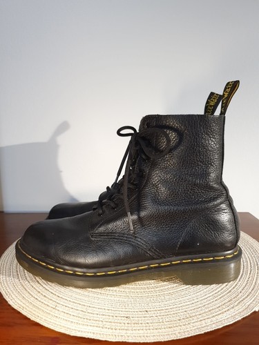 Dr Doc Martens boots Womens Pascal Virginia leather shoe black US 9 | EU41 | UK7 - Picture 4 of 23