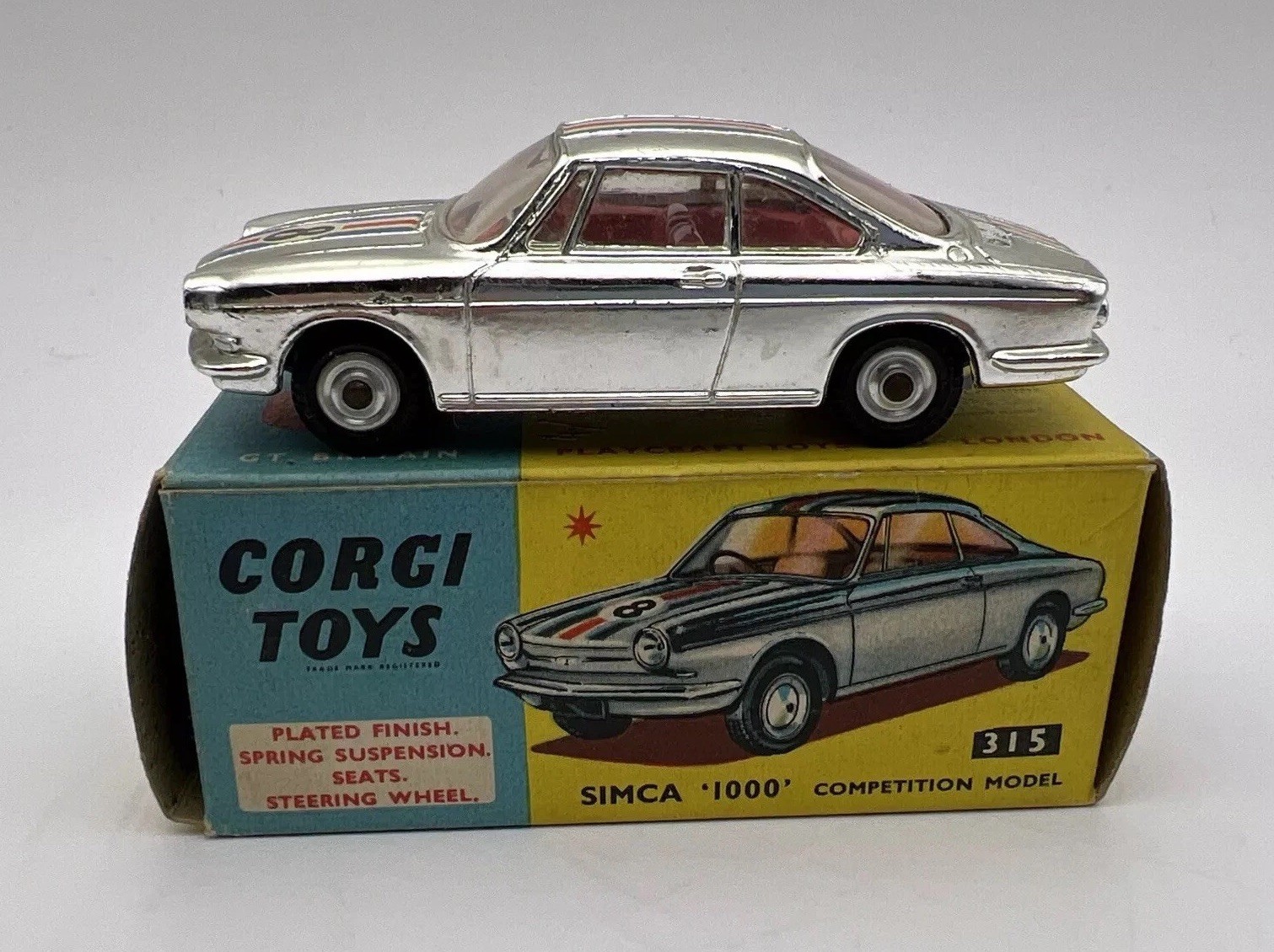 corgi 315, Simca Sports - Free Price Guide & Review