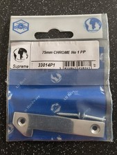 Image of House Door Number 1 - Chrome, 75mm, BNIB! Sealed!