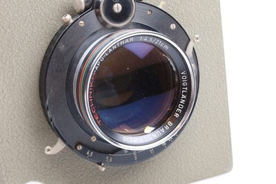 Voigtländer Apo Lanthar 21cm f4,5 Objektiv Lens Sinar Platte 99195