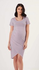 Stowaway Becca Maternity Dress In Light Purple Size Medium NWOT