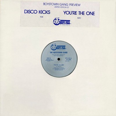The BoysTown Gang* - You're The One / Disco Kicks (Boystown Gang Preview) (12'') 
