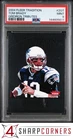 2004 FLEER TRADITION GRIDIRON TRIBUTES #2GT TOM BRADY PSA 9