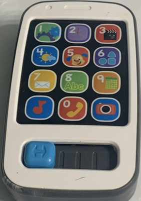 Fisher-Price Laugh & Learn Smart Phone Toy, Numbers & Letters, 6-36 Months
