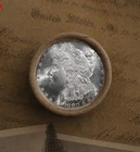 1880 & CC, 20 Coin Morgan Dollar Roll, Uncirculated Gem Mint PQ (Custom Kasp)