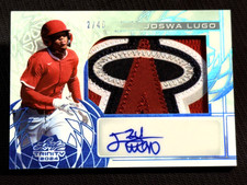 2024 Leaf Trinity AWESOME !! WORN PATCH ROOKIE AUTO Joswa Lugo 2/49