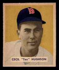 1949 Bowman Baseball #199 Tex Hughson EX/MT *f1