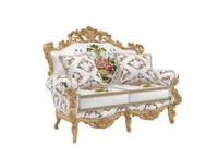 Klassische Polster Couchen Bank Couch Sofas MöBel Sofa Zweisitzer 2 Sitz Italien