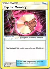 Psychic Memory Crimson Invasion 98/111 Uncommon Pokemon Near Mint Pokemon Card