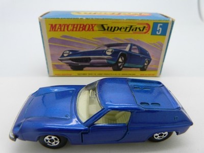 Matchbox Lesney Superfast 5 Lotus Europa in OVP