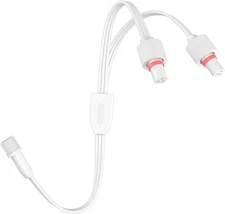 Y-Splitter for Govee Permanent Outdoor Lights, 3-Pin Y-Shaped Extension Cable (1