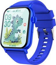 Smart Watch for Kids, 12 Puzzle Games HD Touch Screen Watches, Step Counter, Hea