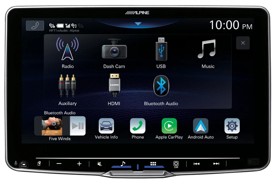 Alpine Bluetooth MP3 USB DAB Autoradio für Chrysler Grand Voyager Neon PT Cruise - Bild 4 von 4