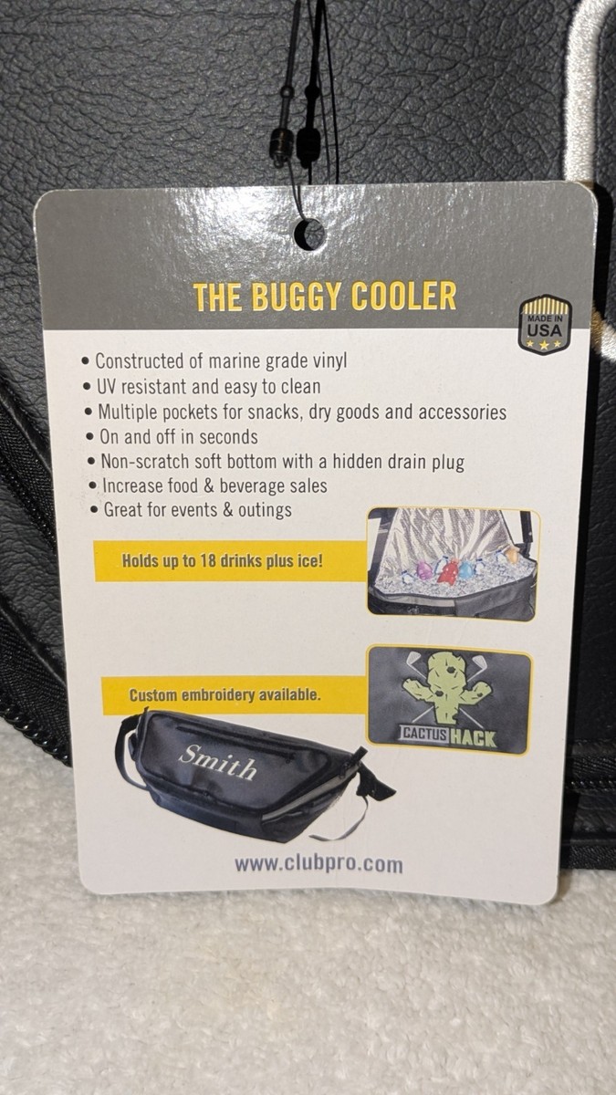 NWT Club Pro Golf Cart Buggy Insulated Cooler Holds Up to 18  display picture 1