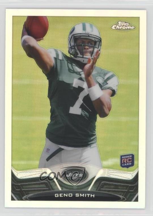 2013 Topps Chrome Refractor Geno Smith #21 0d6s