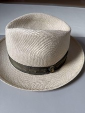 Borsalino Panama Keet Straw Hat