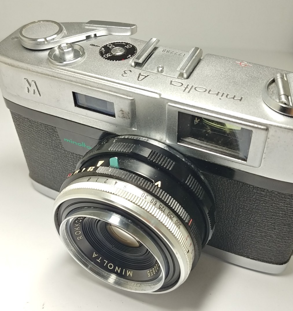Vintage MINOLTA A3 M rangefinder film Camera
